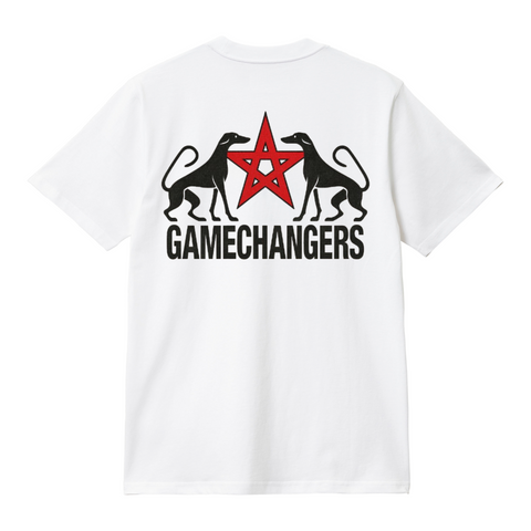 Camiseta Barcino Gamechangers Blanca