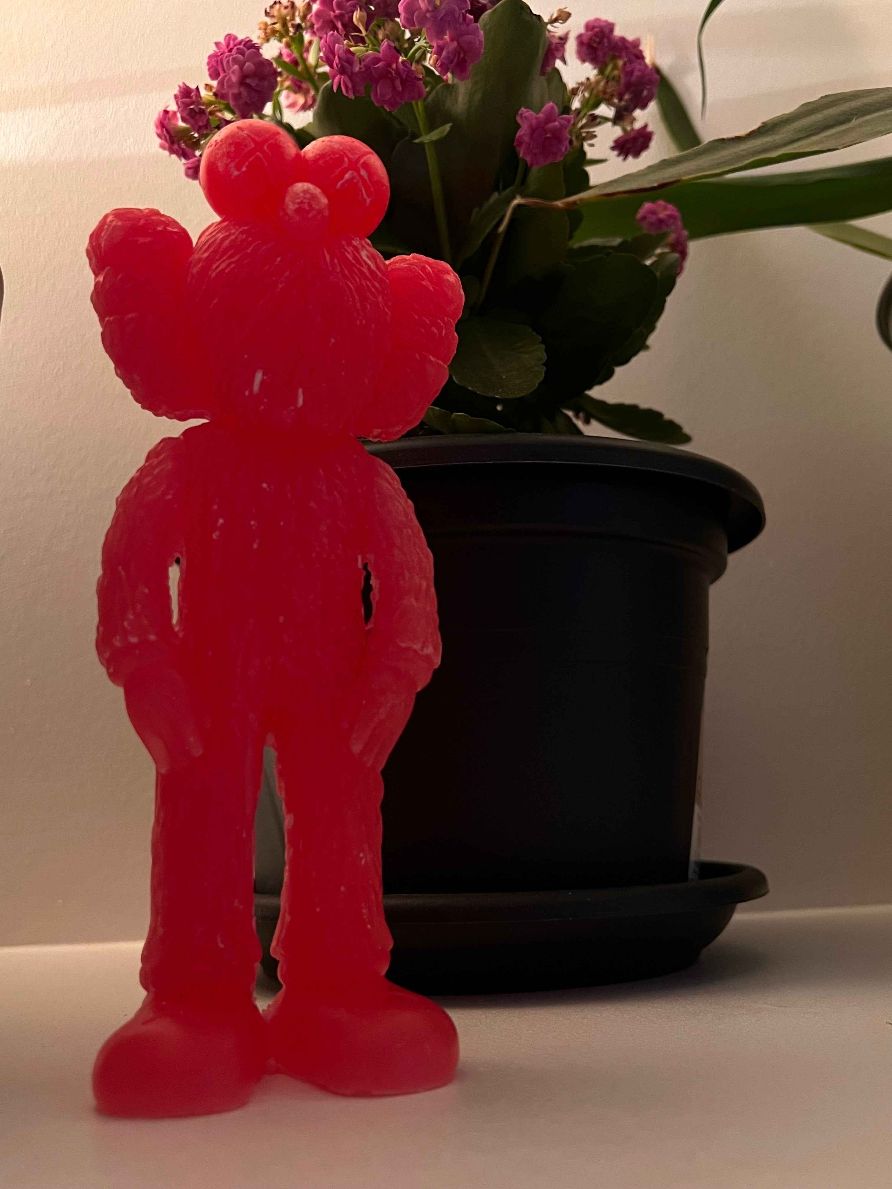 Kaws Elmo candle