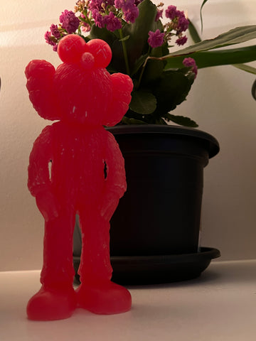 Kaws Elmo candle